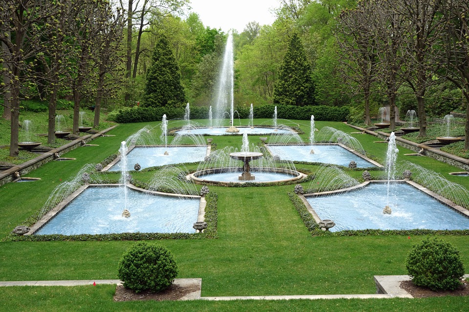 Fontaine jardin